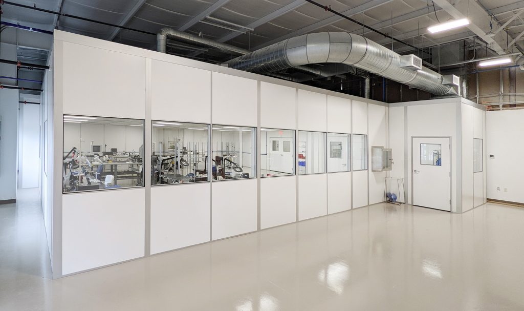 Recently renovated cleanroom
