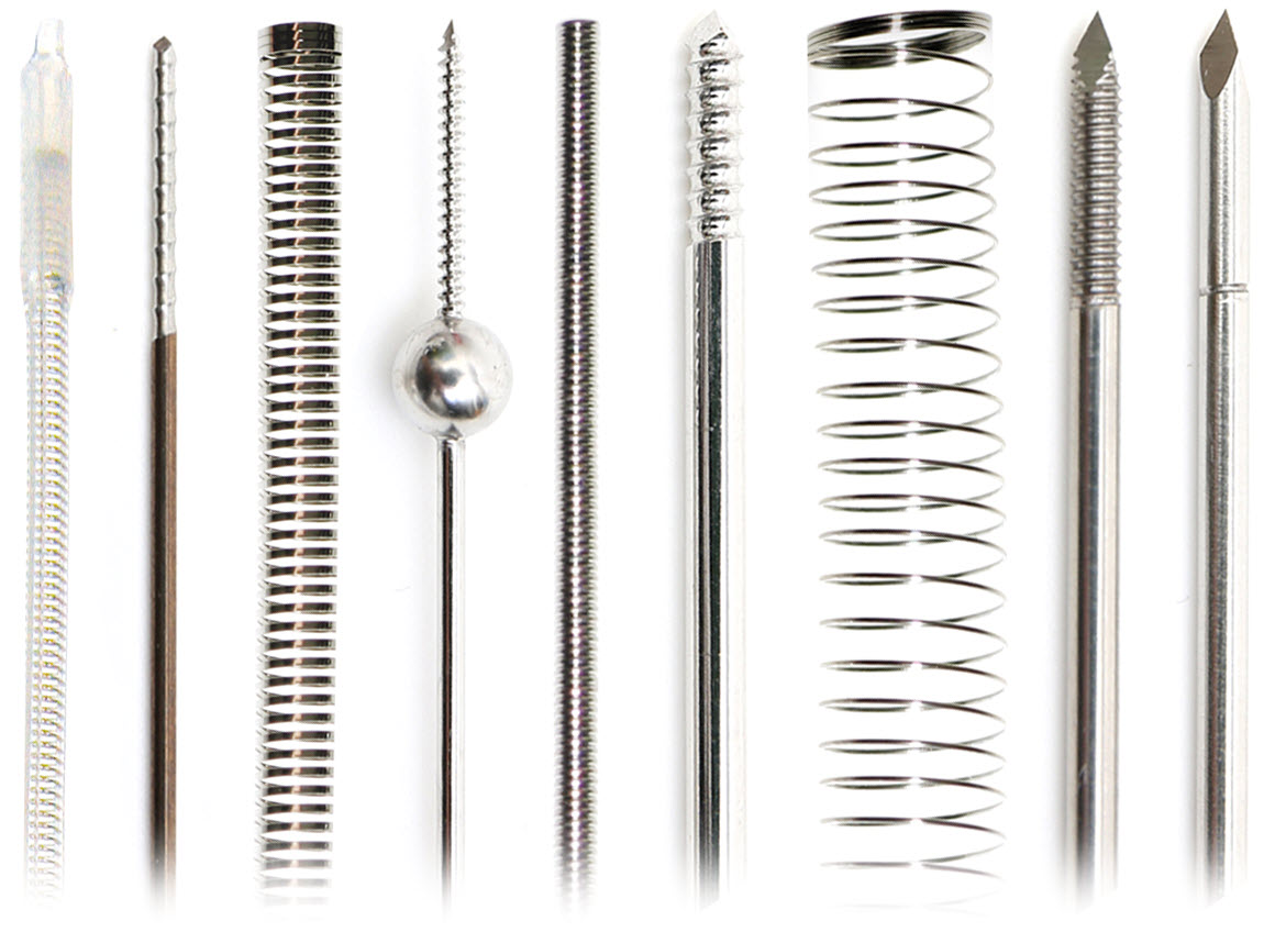 Medical device tips and coils are manufactured with precision to ensure high quality and repeatability.