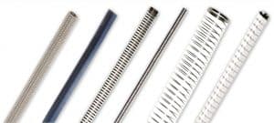 Reinforcement coils for catheters allows the catheter shaft to be flexible yet resist crushing.